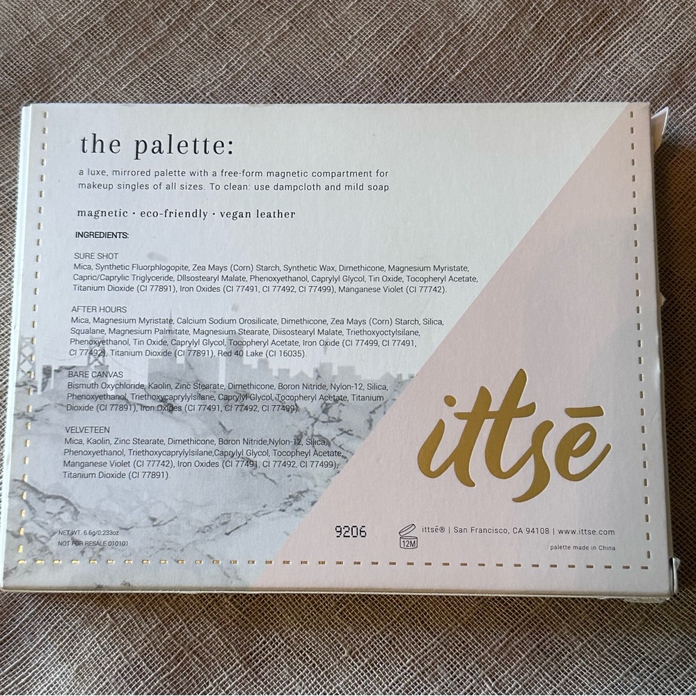 Ittse Magnetic Shadow Quad Palette - Picture 2 of 3